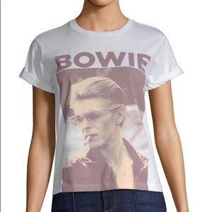 NEW! AOLA ALICE + OLIVIA David Bowie Tee XS/S